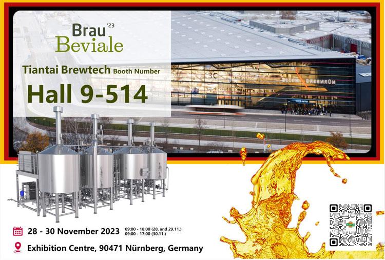 Tiantai Brewtech BrauBeviale 2023